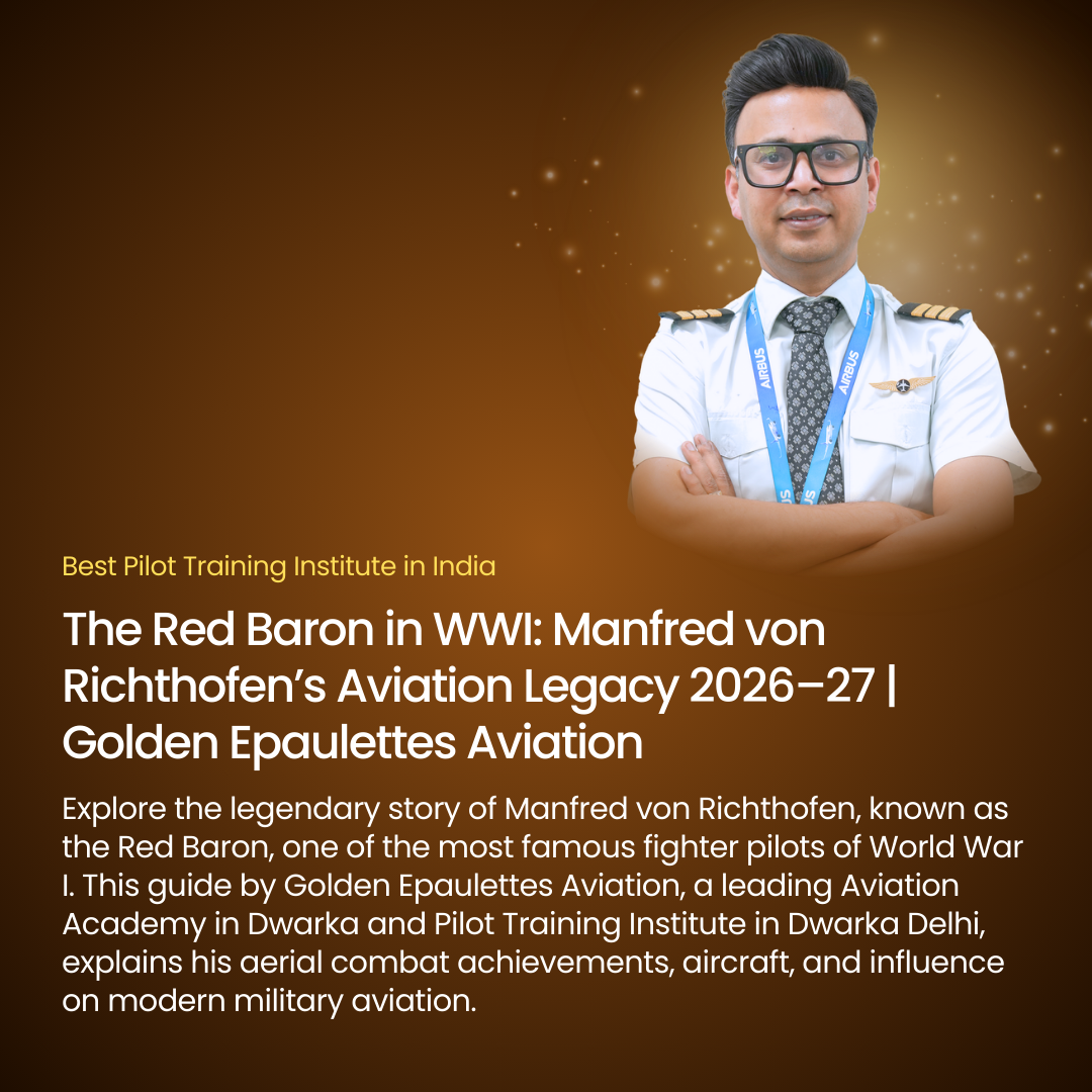 The Red Baron in WWI: Manfred von Richthofen’s Aviation Legacy 2026–27 | Golden Epaulettes Aviation